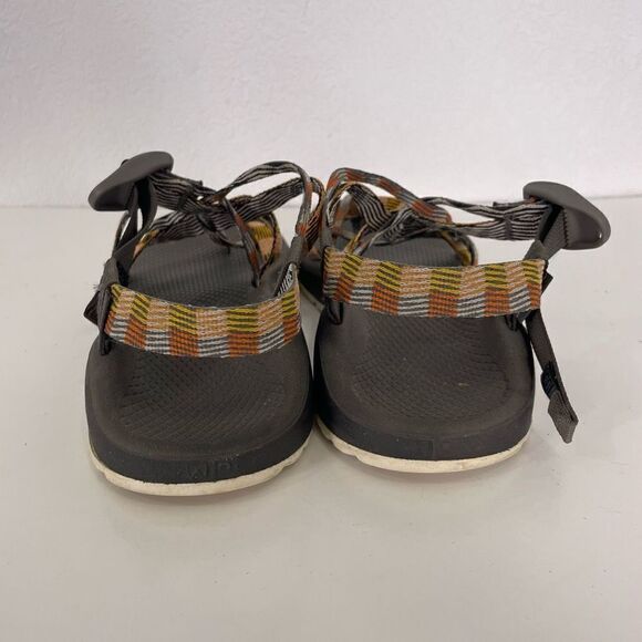 Chaco with Orange & Yellow and Grey & Orange Strappy Sandals - Picture 5 of 7